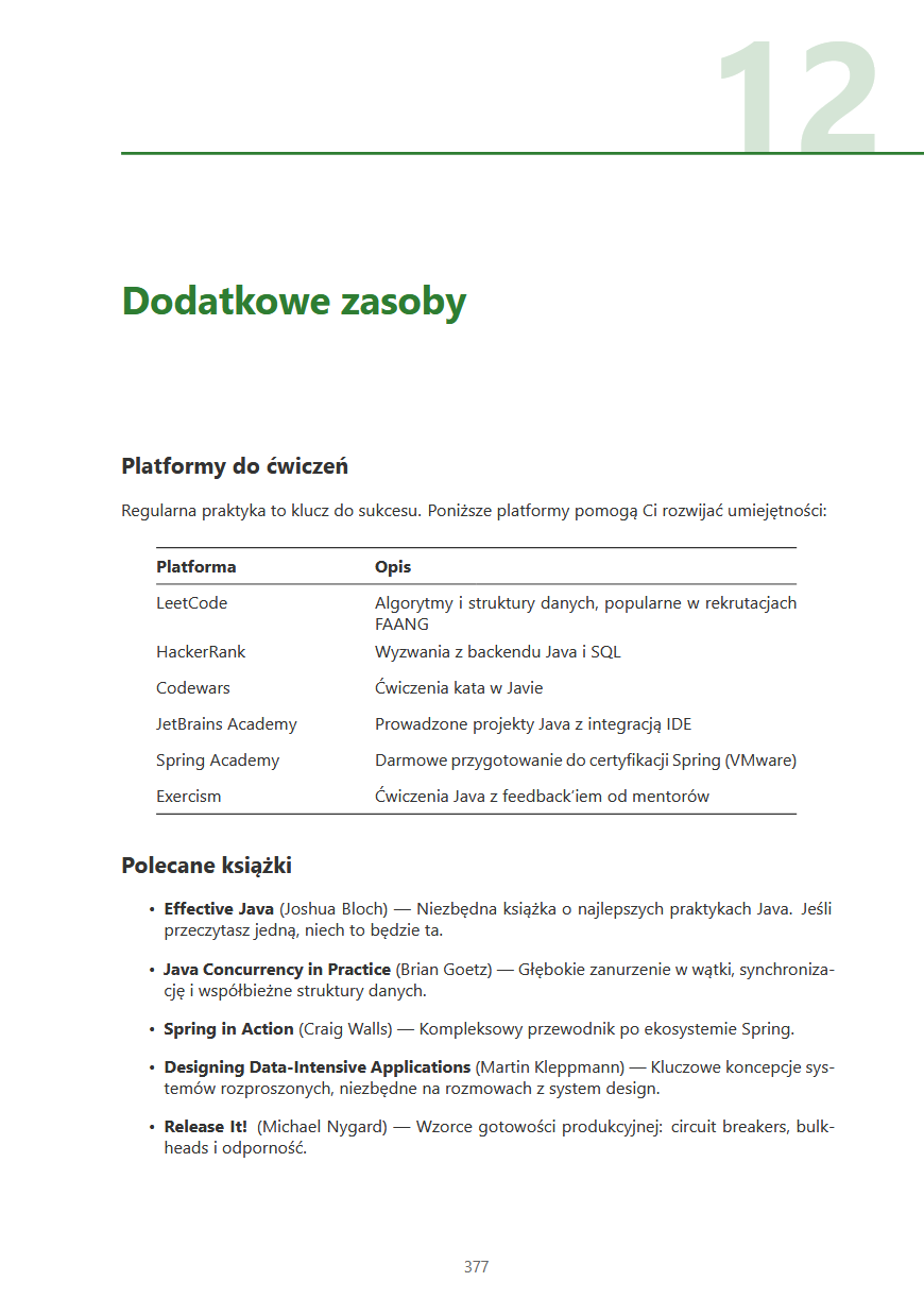 Backend Java 2026 PL - Ebook PDF do rozmow technicznych