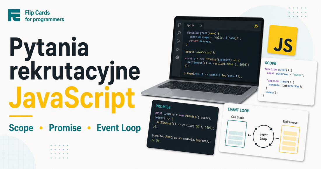 Najtrudniejsze pytania JavaScript (z odpowiedziami)