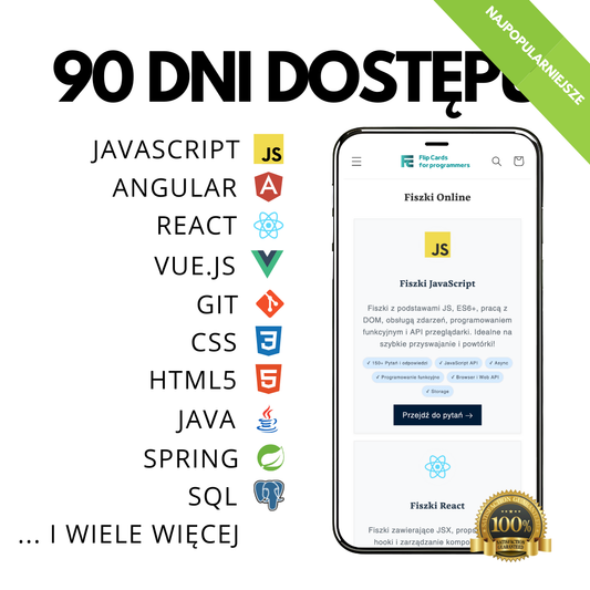 Fiszki Online 90 dni