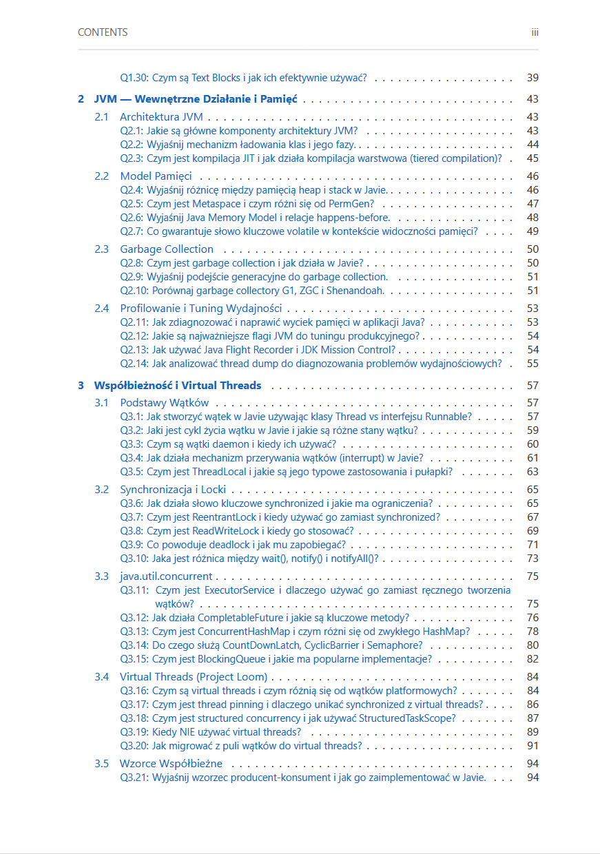 Backend Java 2026 PL - Ebook PDF do rozmow technicznych