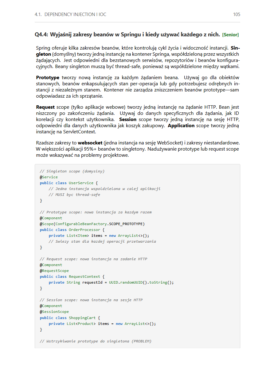 Backend Java 2026 PL - Ebook PDF do rozmow technicznych