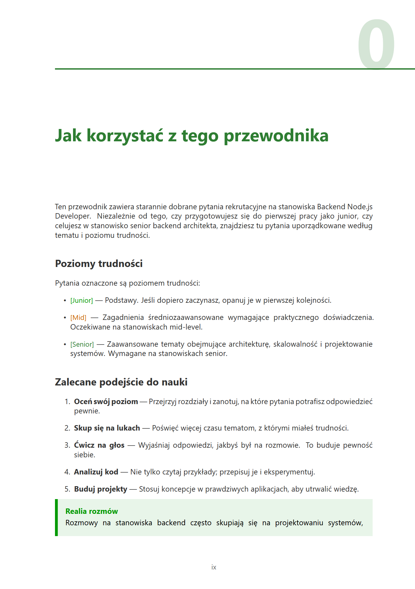 Backend Node 2026 PL – Ebook PDF do rozmów technicznych