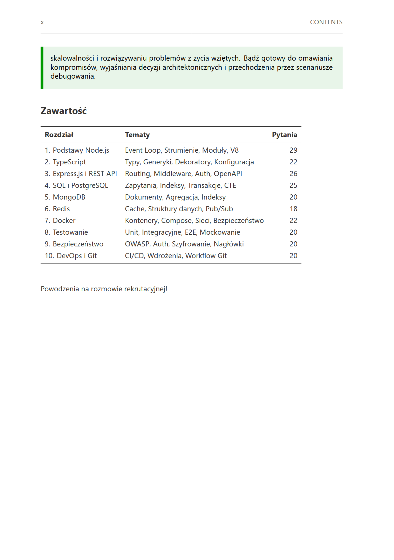 Backend Node 2026 PL – Ebook PDF do rozmów technicznych