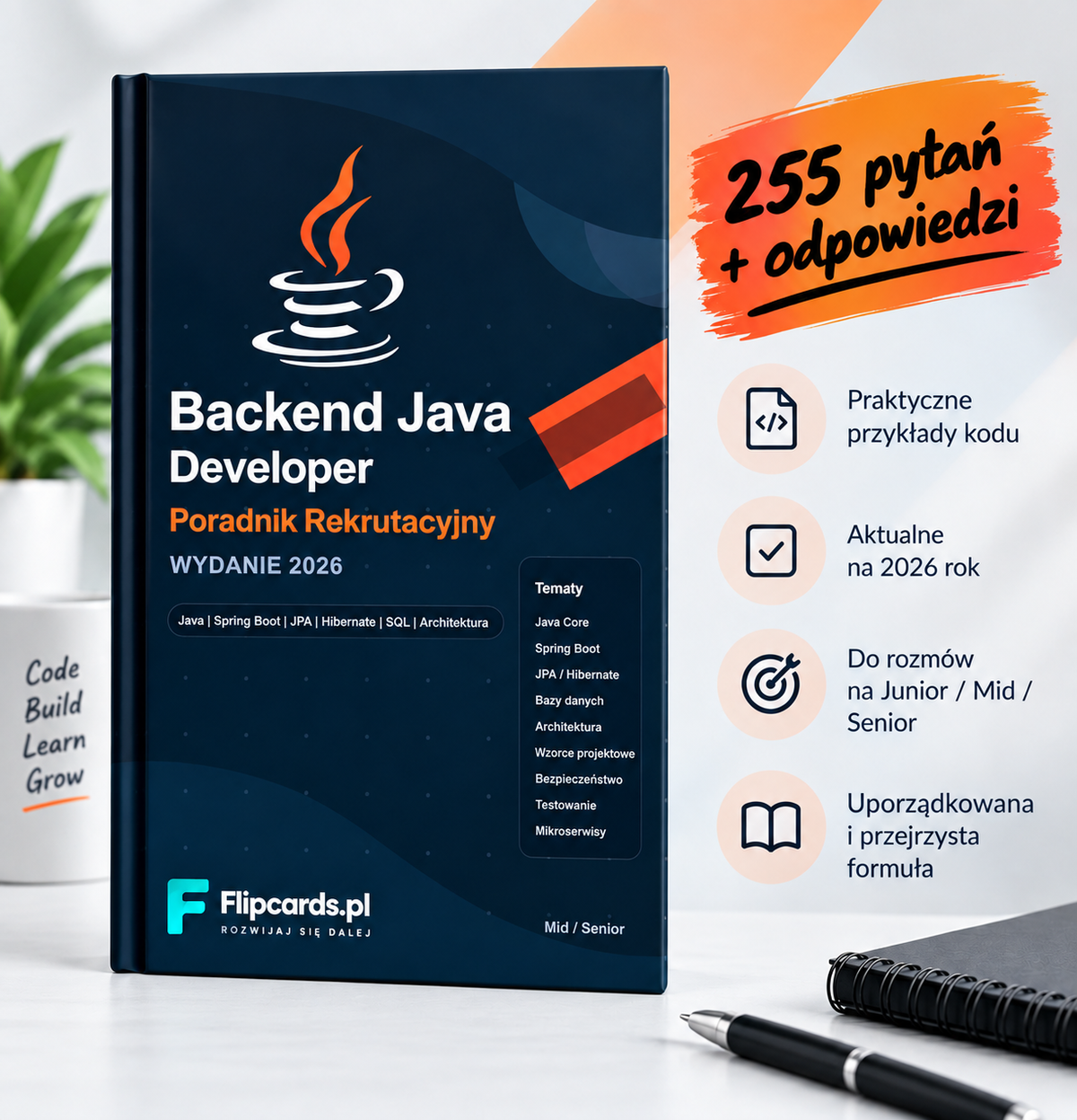 Backend Java 2026 PL - Ebook PDF do rozmow technicznych