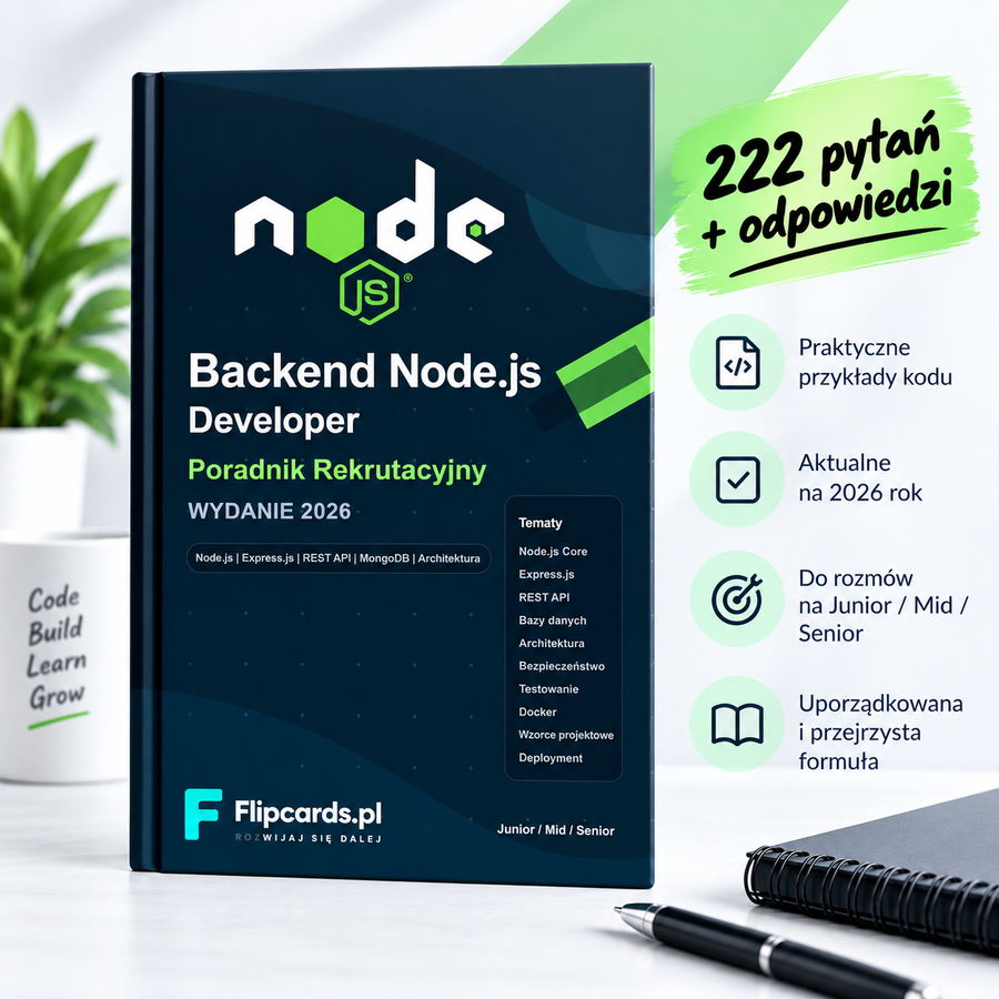 Backend Node 2026 PL – Ebook PDF do rozmów technicznych