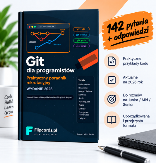 Git 2026 PL - Ebook PDF do rozmów technicznych