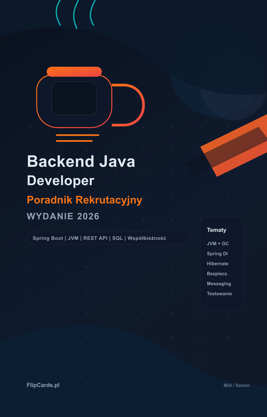 Backend Java 2026 PL - Ebook PDF do rozmow technicznych
