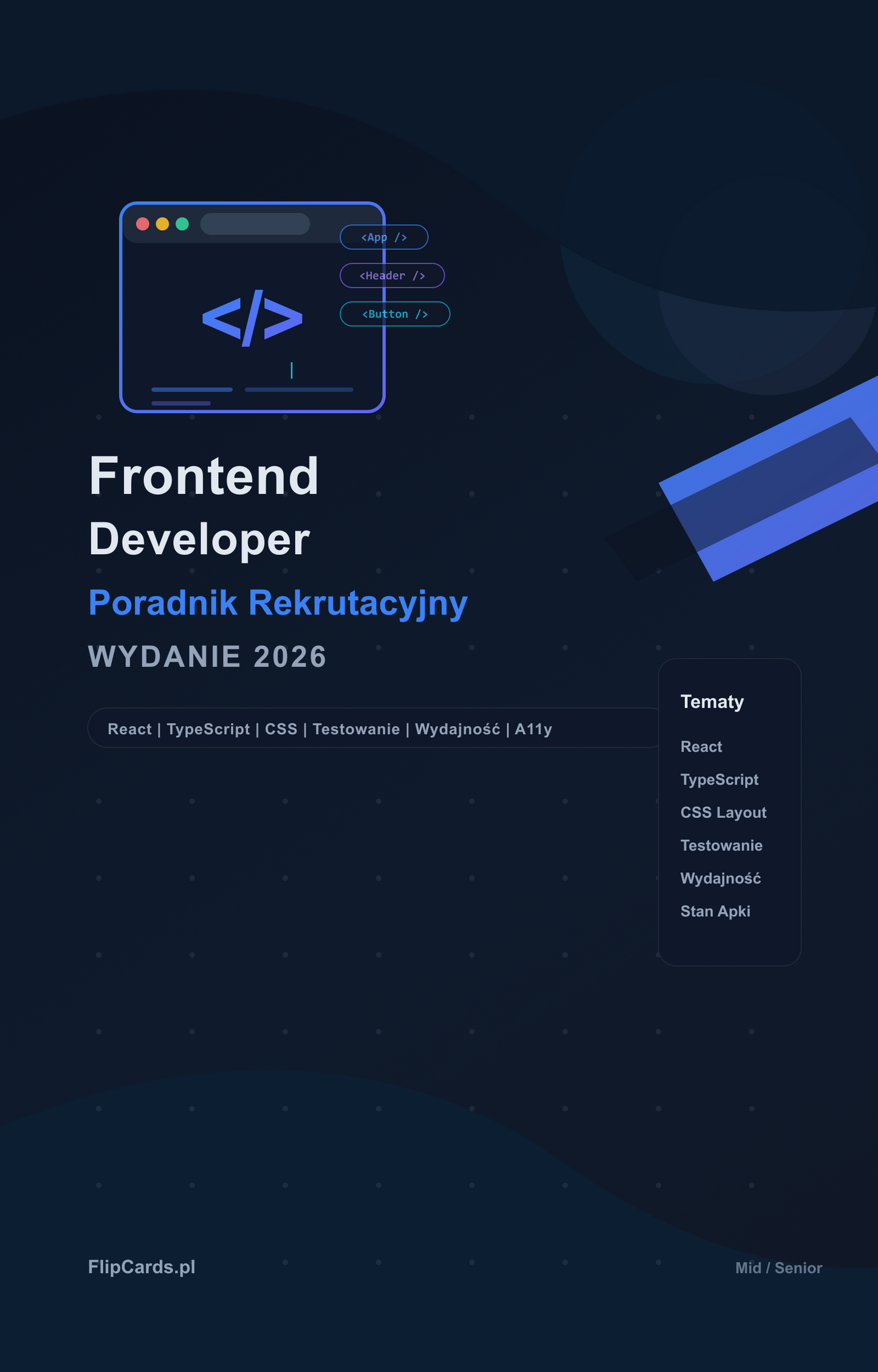 Frontend 2026 PL - Ebook PDF do rozmow technicznych