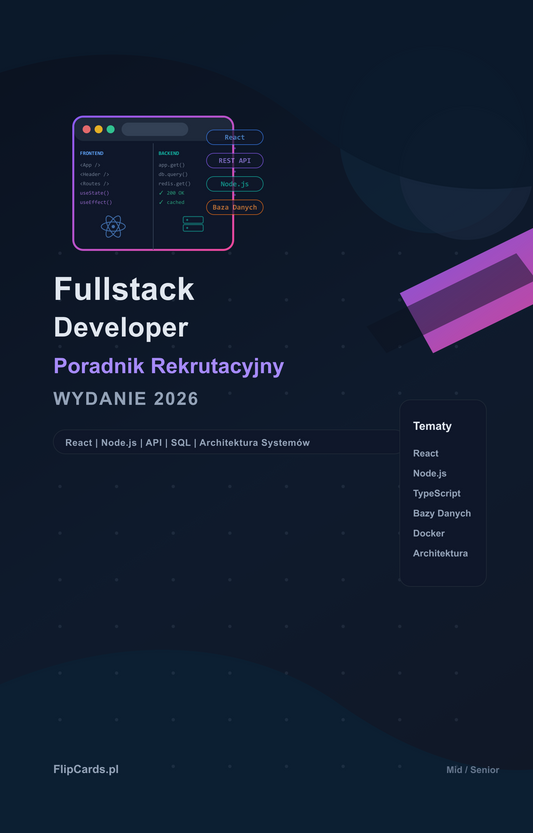 Fullstack 2026 PL – Ebook PDF do rozmów technicznych