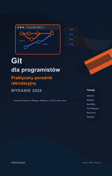 Git 2026 PL - Ebook PDF do rozmów technicznych